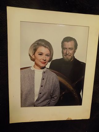 1968 Official Tv Guide Portrait 11”x14” Ghost And Mrs.  Muir Hope Lange