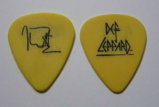 Joe Elliot Def Leppard Yellow Hysteria Tour Issued Guitar Pick Rare