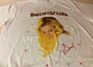 Official Britney Spears Circus Glitter Tour Shirt 2009 Xxl 2x