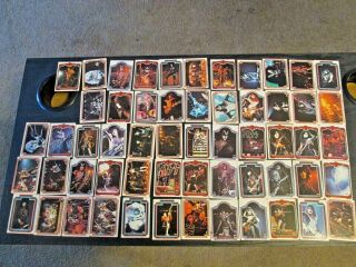Vintage 57 Kiss Trading Cards Set 1978 Donruss Series 1 Aucoin Missing 9 Cards