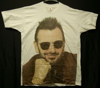Beatles T Shirt Ringo Starr Xl,  Earring & Sunglasses,