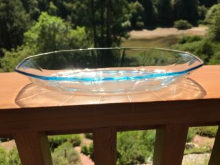 Fostoria Fairfax 2375 11 1/2” Azure/ Blue Celery Dish