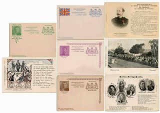 Anglo Boer War 1899 - 1902 Patriotic Propaganda Postcards Hm Guest.  Each Priced