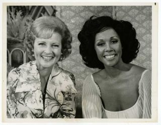 The Diahann Carroll Show 1976 Cbs Tv Photo - Betty White