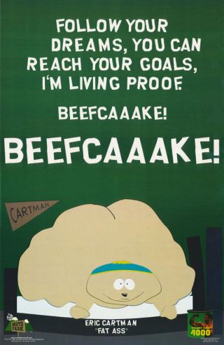 Poster : Tv: Cartoon:: South Park - Eric Cartman - 3426 Rap15 B