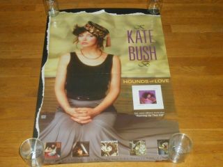 Kate Bush Hounds Of Love 24 X 36 Promo Poster 1985