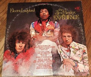 Jimi Hendrix Experience - Electric Ladyland Lp - 2 Record Set - Vtg 1968