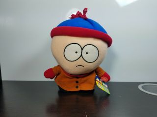 Stan South Park Plush Doll Toy Comedy Central Fun4all Talking With Tags 2002