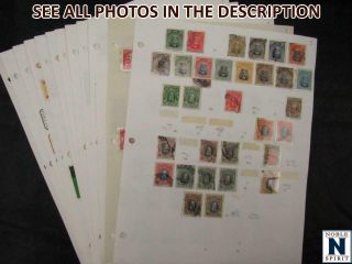Noblespirit (jms) Valuable $800 Cv Rhodesia M&u Coll On Pages