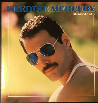 Freddie Mercury Mr.  Bad Guy 1985 Promo Poster Queen