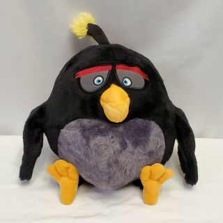 Angry Birds Black Bomb Talking Plush 10 " Stuffed Animal Toy Rovio Commonwealth