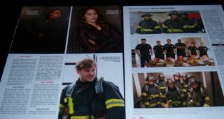 Station 19 Seattle Firefighters Cast 21 pc German Clippings Full Pages Poster 3