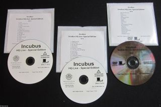 Incubus ‘hq Live’ 2012 Promo 2 - Cd/dvd Set