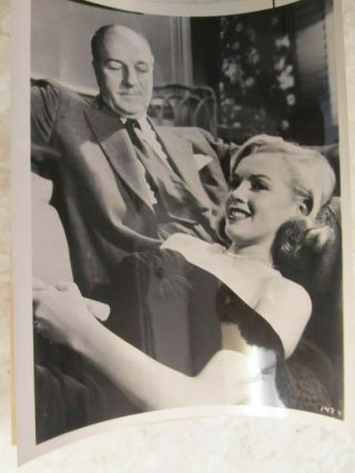 1950 Marilyn Monroe Studio Promo Glossy Pix From " Asphalt Jungle "