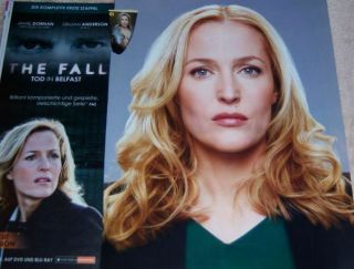 Gillian Anderson The X - Files 33 Pc German Clippings Full Pages Cards