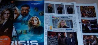 Gillian Anderson The X - Files 33 pc German Clippings Full Pages Cards 2