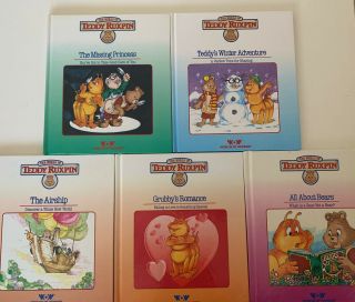 The World Of Teddy Ruxpin Read Along Books X 6 Worlds Of Wonder Wow