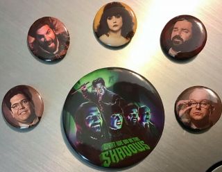 What We Do In The Shadows Tv Pin Button Or Magnets - Vampire Horror Movie Goth Wer