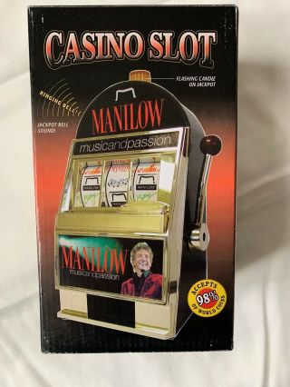 Barry Manilow Las Vegas Slot Machine Music & Passion Style Theme