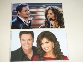 Donny & Marie Osmond Two Year Pocket Calendar Donny And Marie