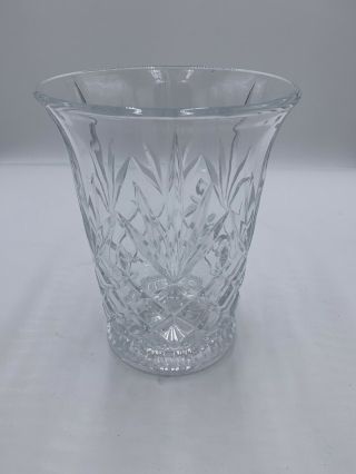 8” Tall Waterford Vase Flared Top Glass