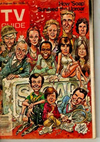 Vintage - Tv Guide Nov.  26 - 1977 How 
