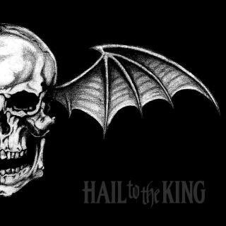 Avenged Sevenfold Hail To The King Banner Huge 4x4 Ft Fabric Poster Flag Art