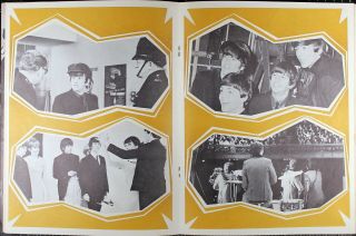HELP The Beatles Souvenir Song Film and Song Album 1965 fab four HANSEN F25M865 3
