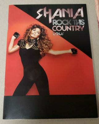 Shania Twain Rock This Country Tour 2015 Vip Photo Book