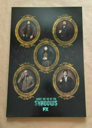 Sdcc 2019 Promo Poster From Fox Booth What We Do In The Shadows Size 12 X 18 In