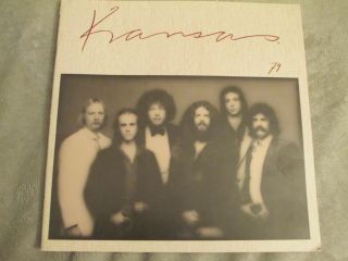 Kansas 1979 U.  S.  Monolith Tour Program Near Rare " Few Left "