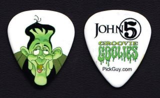 Rob Zombie John 5 Groovie Goolies Frankie Frankenstein Guitar Pick - 2015 Tour