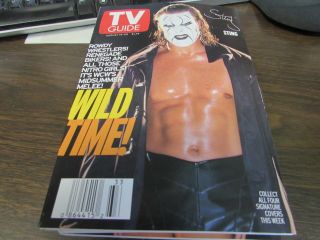 Vintage - Tv Guide Aug 14th 1999 - Wcw 