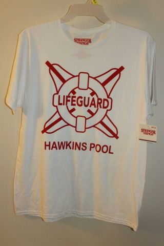 Netflix Stranger Things Hawkins Pool Lifeguard Men 