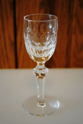 Vtg Curraghmore Waterford Crystal Cordial Glasses Old Mark 8 Available