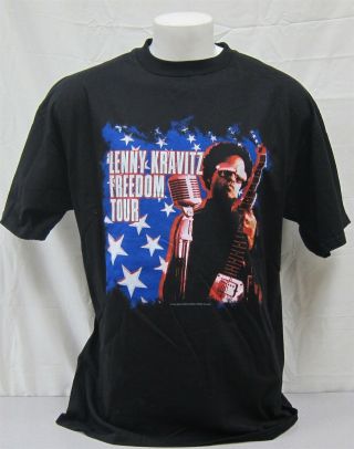 Lenny Kravitz Vintage Concert Shirt 1999 Freedom Tour Never Worn Washed Xl