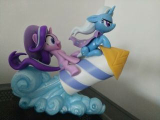 Hasbro My Little Pony Trixie Lulamoon & Starlight Glimmer Sculpture Statue