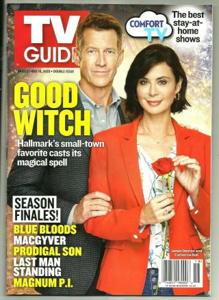 Tv Guide - 2020 - Good Witch - James Denton - Catherine Bell - Season Finale Preview - No Ml