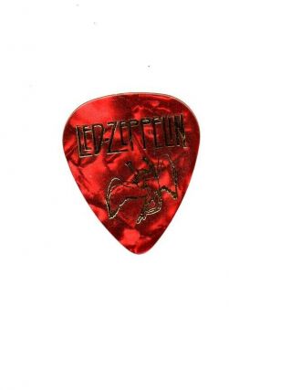 (( (led Zeppelin - Jimmy Page)) ) Guitar Pick Picks Plectrum Very Rare 01