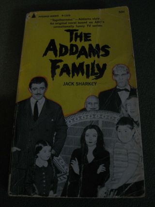 The Addams Family By Jack Sharkey Paperback R - 1229 (vf) 1965