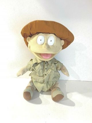 Rugrats Talking Safari Tommy Pickles 16 " 1998 Mattel Doll Plush Nickelodeon