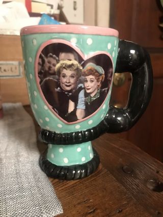 Last Chance I Love Lucy & Ethel Telephone Mug 3d Coffee Cup Collectible Tv Show