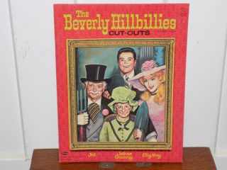 Vintage 1964 Whitman Beverly Hillbillies Cut Out Doll Set