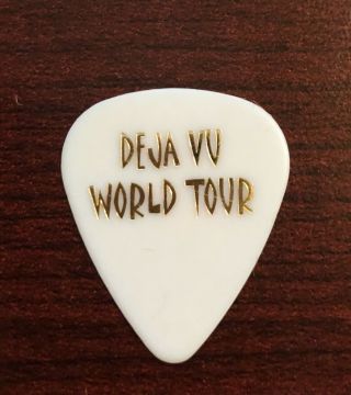 John Fogerty 2004 Deja Vu World Tour Concert White Guitar Pick