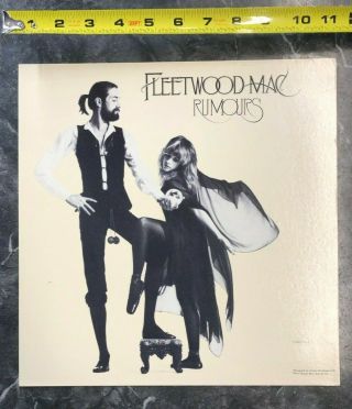 Vintage Music Poster Fleetwood Mac Rumours 1977 Warner Bros Records