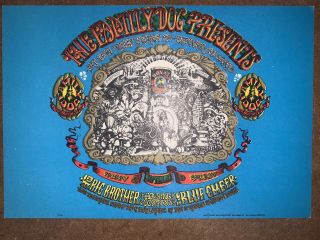 Family Dog Handbill/pc Fd - 79 - Opc - A (d1) “denver Opening” Big Brother,  Blue Cheer