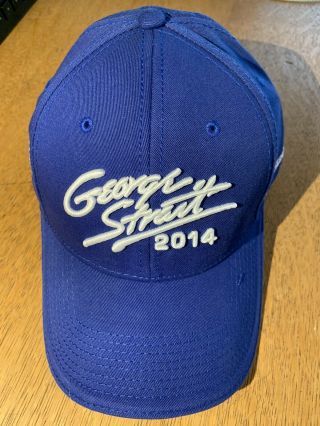 George Strait 2014 Cowboy Rides Away Tour Baseball Cap At&t Stadium 6 - 7 - 14