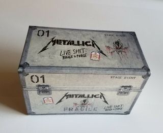 Metallica Live Sh T Binge & Purge Box Set Vhs Cd 1993 Rare Metal Complete