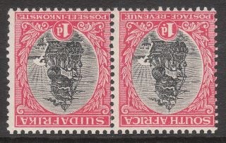 South Africa 1926 1927 31ew P13.  5 X P14 Wmk Inverted Gv Stamp Booklet Pair