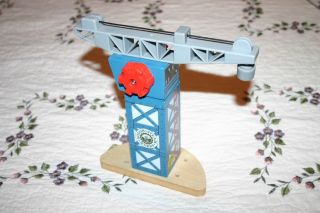 Thomas The Train Wooden Railway Sodor Steamworks Repair & Go Crane Only